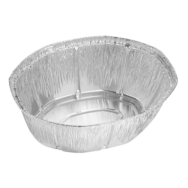 Aluminijasti lonci za enkratno uporabo s pokrovi