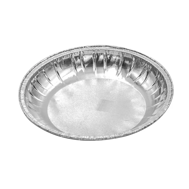 Okrogle aluminijaste posode za hrano