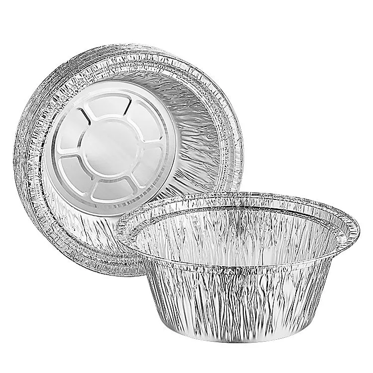 Okrogle aluminijaste posode za ven